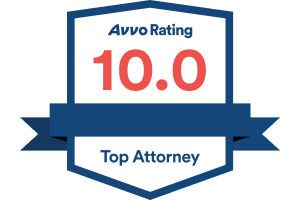 Avvo Rating 10 / Top Attorney - Badge