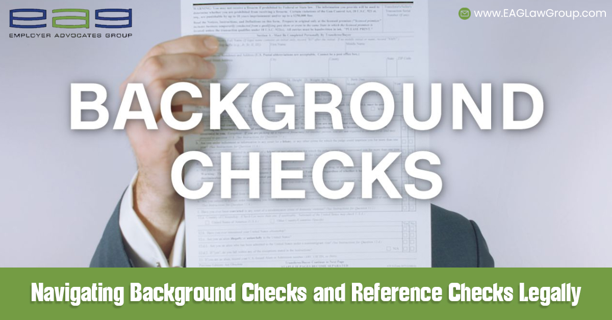 Navigating Background Checks and Reference Checks Legally