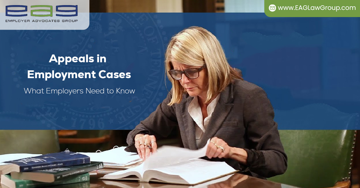 Appeals in Employment Cases