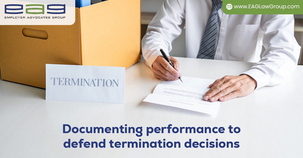 Defend Termination Decisions